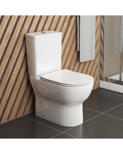 Унитаз компакт Grossman GR-4448S с бачком и сиденьем Микролифт