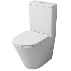 Унитаз компакт Grossman GR-4450MS Белый матовый с сиденьем Микролифт