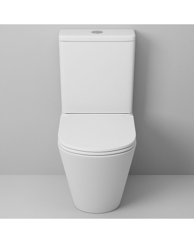 Унитаз компакт Grossman GR-4450MS Белый матовый с сиденьем Микролифт