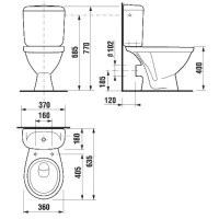 Унитаз-компакт Jika Lyra 8242360002429