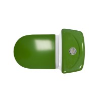 Унитаз-компакт Sanita Luxe Best Color Green SL DM BSTSLCC09130522 с бачком и сиденьем Микролифт
