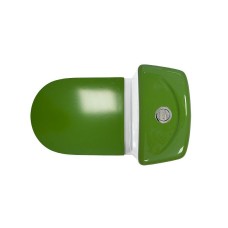 Унитаз-компакт Sanita Luxe Best Color Green SL DM BSTSLCC09130522 с бачком и сиденьем Микролифт