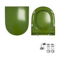 Унитаз-компакт Sanita Luxe Best Color Green SL DM BSTSLCC09130522 с бачком и сиденьем Микролифт