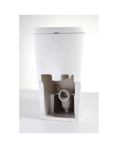 Унитаз-компакт моноблок с сиденьем микролифт SSWW CO1059