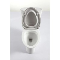 Унитаз-компакт моноблок с сиденьем микролифт SSWW CO1059