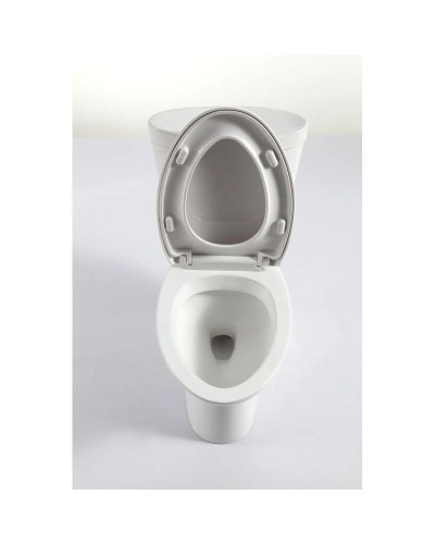 Унитаз-компакт моноблок с сиденьем микролифт SSWW CO1059