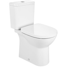 Унитаз компакт Roca Debba Round Rimless 34299P00Y без бачка и сиденья