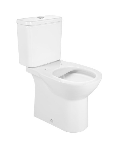 Унитаз компакт Roca Debba Round Rimless 34299P00Y без бачка и сиденья