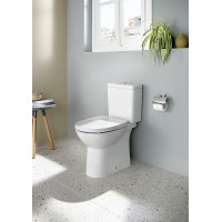 Унитаз компакт Roca Debba Round Rimless 34299P00Y без бачка и сиденья