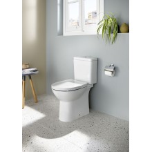 Унитаз компакт Roca Debba Round Rimless 34299P00Y без бачка и сиденья