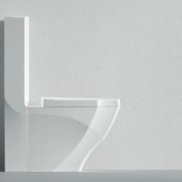 Унитаз-компакт с функцией биде с сиденьем микролифт Bien Fracture FRKK05601VP1W3000TK