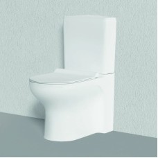 Унитаз-компакт безободковый с сиденьем микролифт Bien Venus VNKD064N1VP0W3000