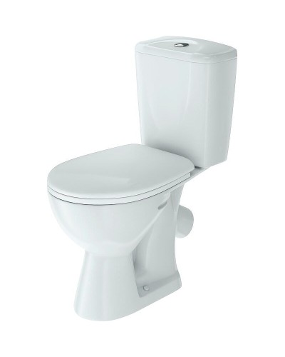 Унитаз компакт Rosa Нео 4610119203740 Белый с бачком и сиденьем Микролифт