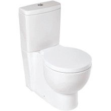 Унитаз-компакт безободковый с сиденьем микролифт Kirovit Олимп
