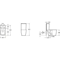 Унитаз-компакт с сиденьем микролифт Grossman Comfort GR-N3013