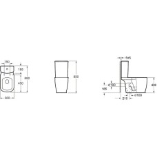 Унитаз-компакт с сиденьем микролифт Grossman Comfort GR-N3013