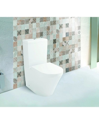 Унитаз-компакт безободковый с сиденьем микролифт Grossman Modern GR-N3011