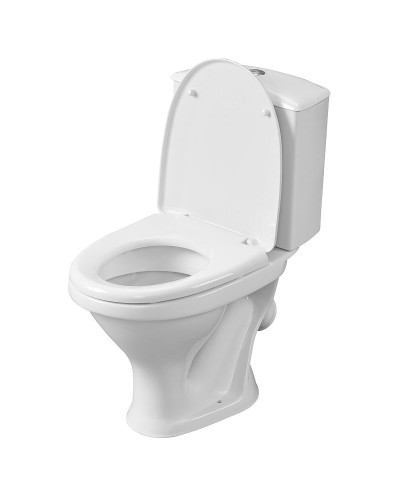 Унитаз компакт Santeri Вест 1.P201.8.S00.00B.F с бачком и сиденьем