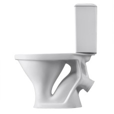 Унитаз компакт Santeri Вест 1.P201.8.S00.00B.F с бачком и сиденьем