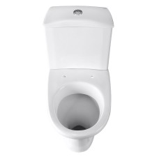 Унитаз компакт Santeri Вест 1.P201.8.S00.00B.F с бачком и сиденьем