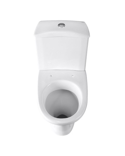 Унитаз компакт Santeri Вест 1.P201.8.S00.00B.F с бачком и сиденьем