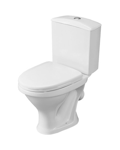 Унитаз компакт Santeri Вест 1.P201.8.S00.00B.F с бачком и сиденьем