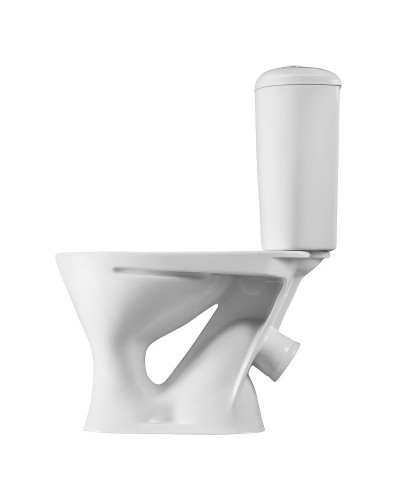 Унитаз компакт Santeri Версия 1.P401.5.S00.00B.F с бачком и сиденьем