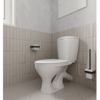 Унитаз компакт Santeri Версия 1.P401.5.S00.00B.F с бачком и сиденьем