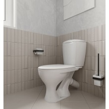 Унитаз компакт Santeri Версия 1.P401.5.S00.00B.F с бачком и сиденьем