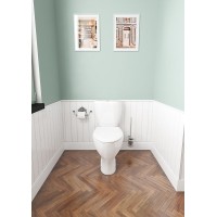 Унитаз компакт Santeri Воротынский 1.P401.7.S00.00B.F с бачком и сиденьем