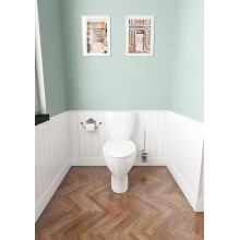 Унитаз компакт Santeri Воротынский 1.P401.7.S00.00B.F с бачком и сиденьем