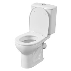 Унитаз компакт Santeri Орион 1.P400.8.S00.00B.F с бачком и сиденьем