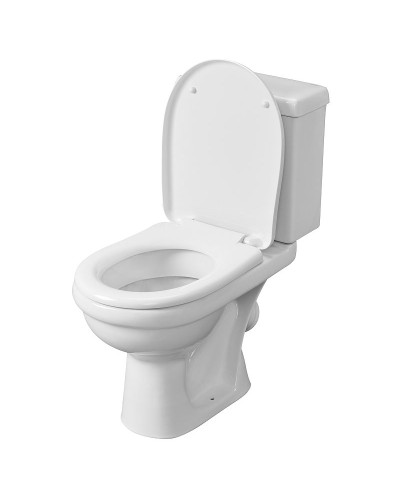 Унитаз компакт Santeri Визит 1.P405.3.S00.00B.F с бачком и сиденьем