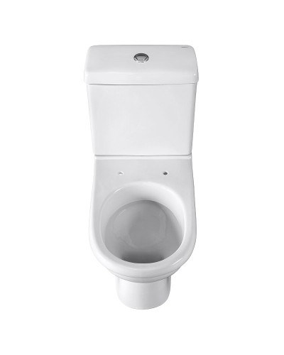 Унитаз компакт Santeri Визит 1.P405.3.S00.00B.F с бачком и сиденьем