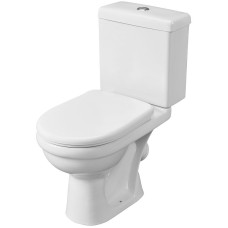 Унитаз компакт Santeri Визит 1.P405.3.S00.00B.F с бачком и сиденьем