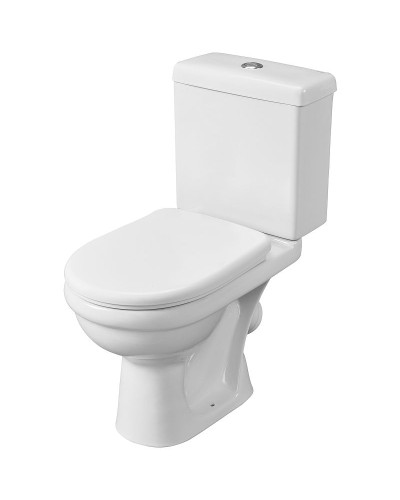 Унитаз компакт Santeri Визит 1.P405.3.S00.00B.F с бачком и сиденьем