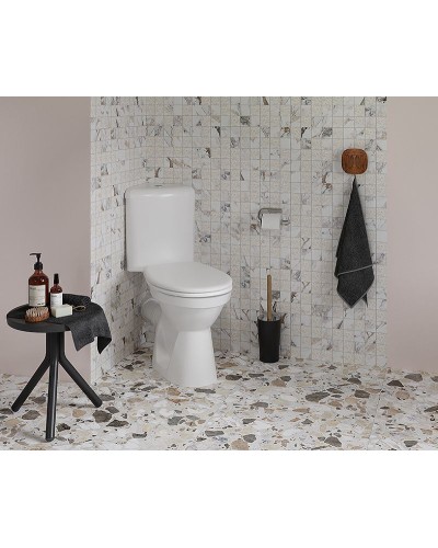 Унитаз компакт Vitra Arkitekt 9754B003-7200 угловой с бачком и сиденьем