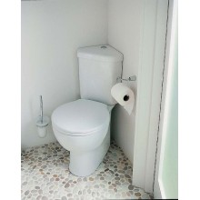 Унитаз компакт Vitra Arkitekt 9754B003-7200 угловой с бачком и сиденьем