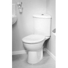 Унитаз компакт Vitra Arkitekt 9754B003-7200 угловой с бачком и сиденьем