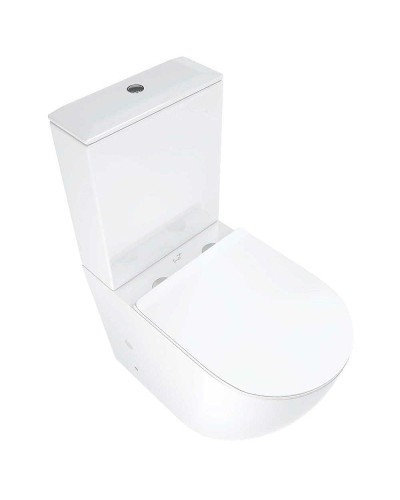 Унитаз компакт Cerutti SPA Bella CT8709 с бачком и сиденьем Микролифт