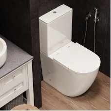 Унитаз компакт Cerutti SPA Bella CT8709 с бачком и сиденьем Микролифт