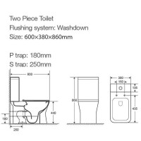 Унитаз компакт Cerutti SPA Ellero CT8458 с бачком и сиденьем Микролифт