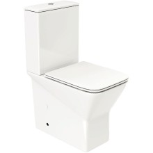 Унитаз компакт Cerutti SPA Ellero CT8458 с бачком и сиденьем Микролифт
