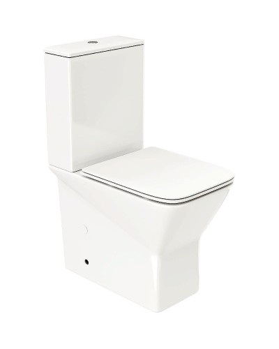 Унитаз компакт Cerutti SPA Ellero CT8458 с бачком и сиденьем Микролифт