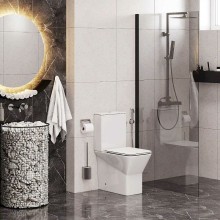 Унитаз компакт Cerutti SPA Ellero CT8458 с бачком и сиденьем Микролифт