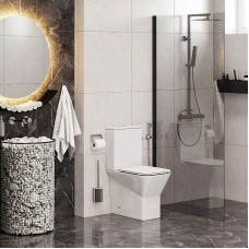 Унитаз компакт Cerutti SPA Ellero CT8458 с бачком и сиденьем Микролифт