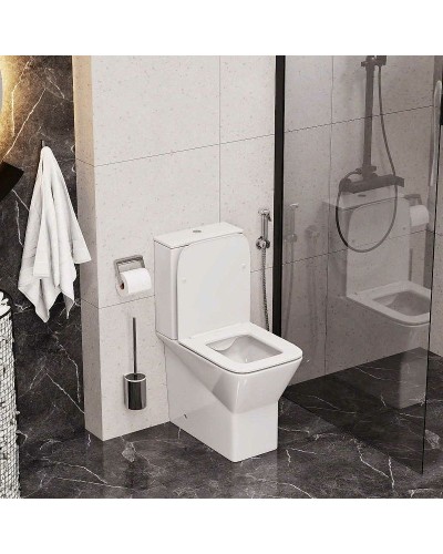 Унитаз компакт Cerutti SPA Ellero CT8458 с бачком и сиденьем Микролифт