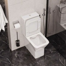 Унитаз компакт Cerutti SPA Ellero CT8458 с бачком и сиденьем Микролифт