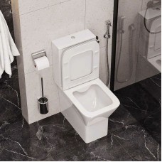 Унитаз компакт Cerutti SPA Ellero CT8458 с бачком и сиденьем Микролифт