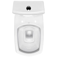 Унитаз-компакт безободковый с сиденьем микролифт Cersanit Carina KO-CAR011-3/5-COn-S-DL